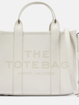 Bőr bőr bevásárlótáska Marc Jacobs fehér