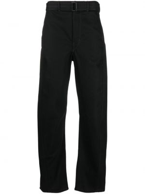 Rovné kalhoty Lemaire černé