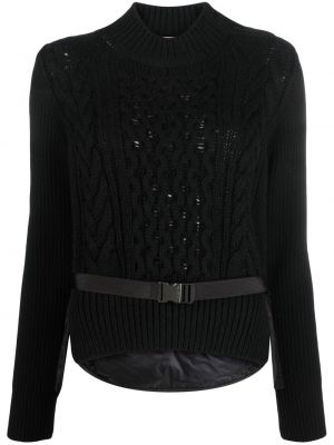 Pull à boucle Moncler noir