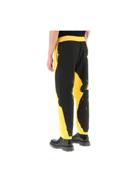 Pantalones de chándal Moschino amarillo