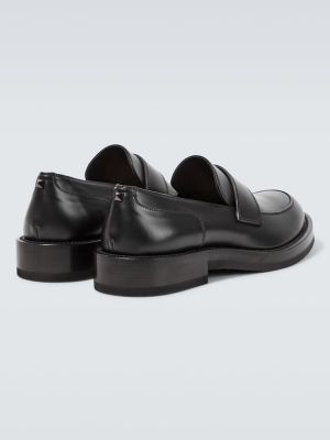 Kožené loafers Valentino Garavani černé