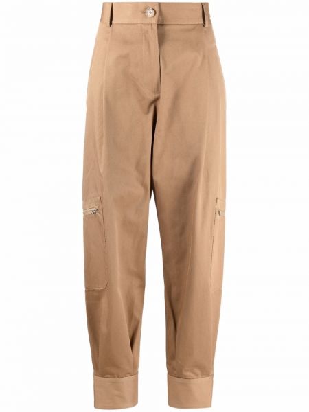 Pantalones cargo de cintura alta Jw Anderson marrón