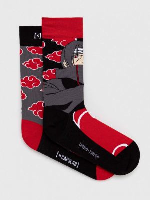 Чорапи Capslab червено