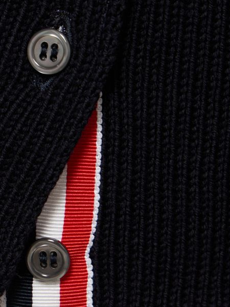 Brīva piegriezuma džemperis Thom Browne pelēks