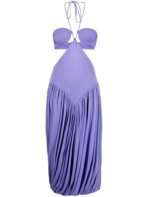 Midi suknele Stella Mccartney violetinė