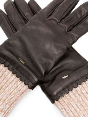Leder handschuh Chloé