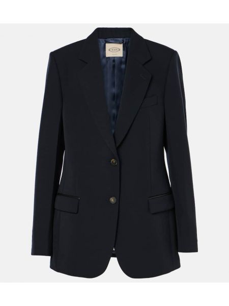 Ull blazer Tod's blå