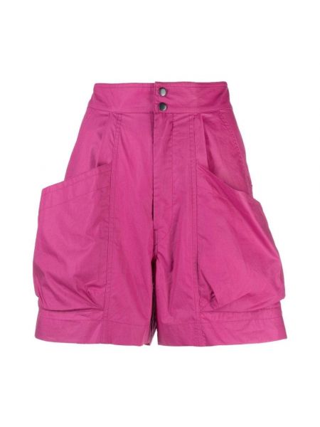 Cargo shorts mit taschen Isabel Marant Etoile lila