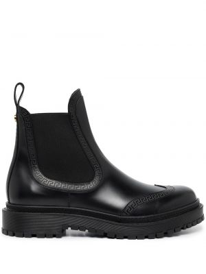 Chunky chelsea boots Versace