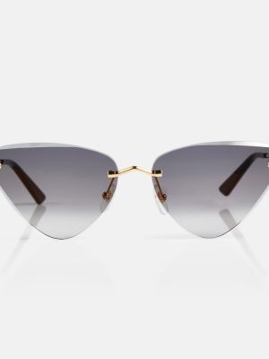 Okulary przeciwsłoneczne Cartier Eyewear Collection złote