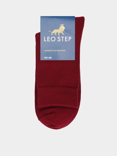 Носки Leo Step бордовые