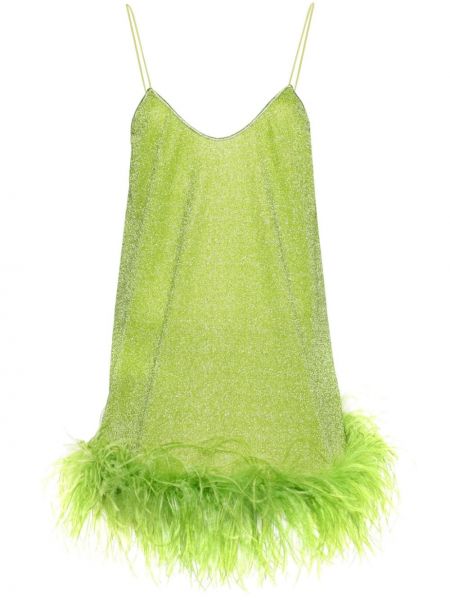 Κοκτέιλ φόρεμα Oséree πράσινο