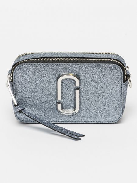 Кожаная сумка Marc Jacobs серебряная