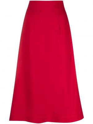 Suknja Moschino crvena