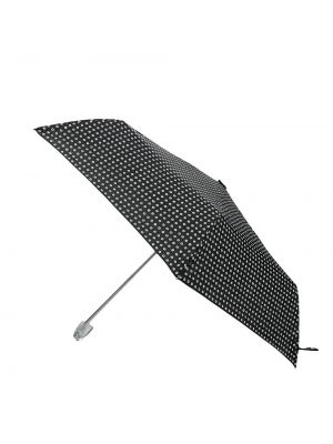 Paraguas con lunares con estampado 10 Corso Como negro