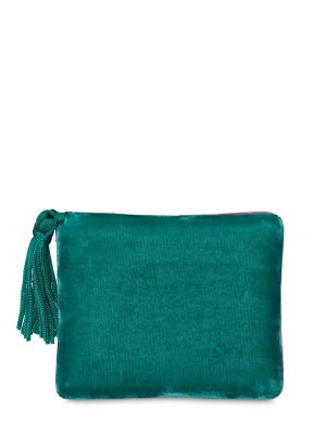 Žametna pisemska torbica iz rebrastega žameta Sophie Bille Brahe