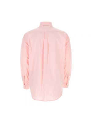 Camisa de algodón Palm Angels rosa