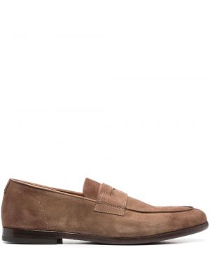 Loafers i mocka Doucal's brun