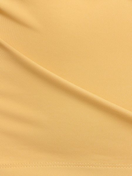 Canotta in viscosa in jersey Toteme giallo