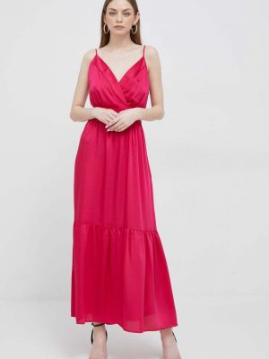 Sukienka mini dopasowana Artigli różowa