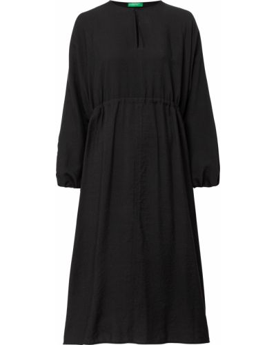 Μίντι φόρεμα United Colors Of Benetton μαύρο