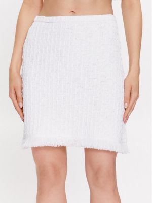 Mini sukně Luisa Spagnoli bílé