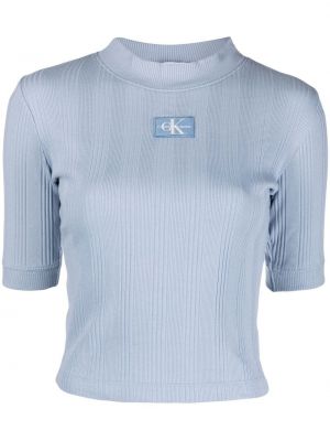 T-shirt Calvin Klein Jeans blå