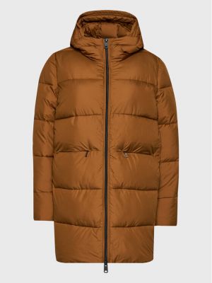 Pernata jakna Ecoalf smeđa