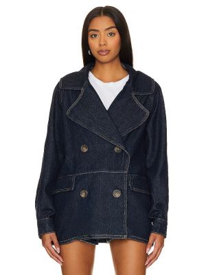 Cappotto Free People blu