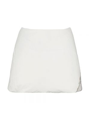 Biała mini spódniczka Prada