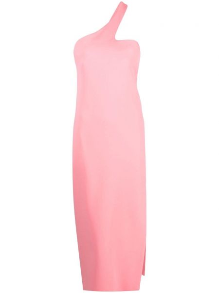 Αμάνικη βραδινό φόρεμα Sportmax ροζ