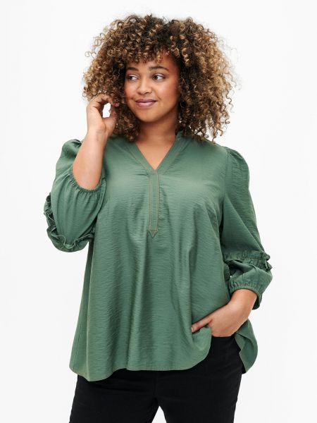 Блуза Zizzi зелено