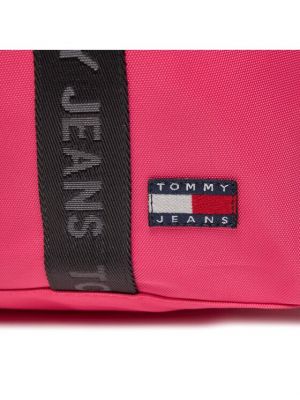Τσάντα shopper Tommy Jeans ροζ