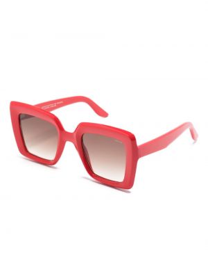 Oversized sluneční brýle Lapima červené
