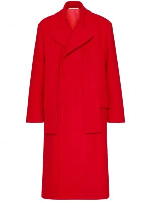 Kabát Valentino Garavani červený