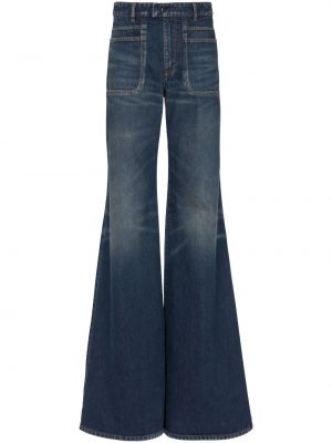 Jeans ausgestellt Balmain blau