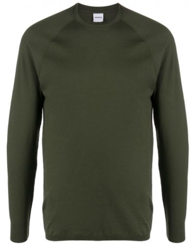 Jersey de tela jersey de cuello redondo Aspesi verde