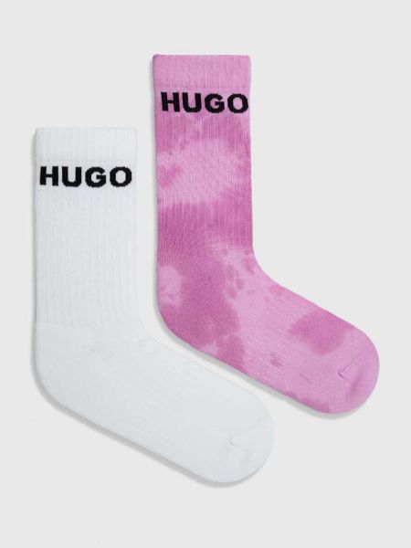 Nogavice Hugo roza