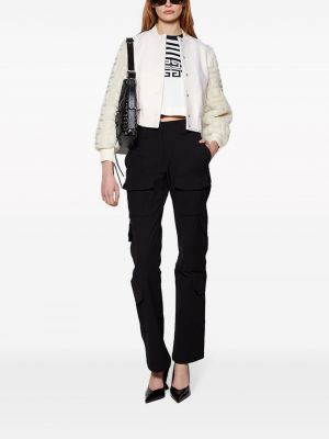 Pantalon cargo large avec poches Givenchy noir