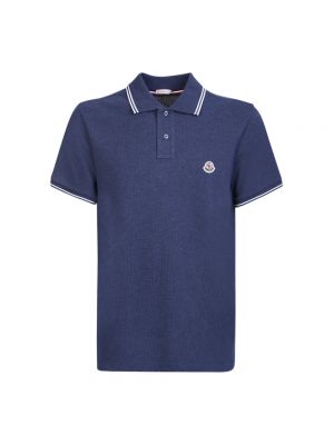Koszulka polo Moncler - Niebieski