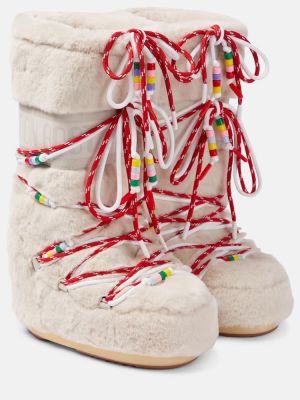 Sniego batai su kailiu Moon Boot