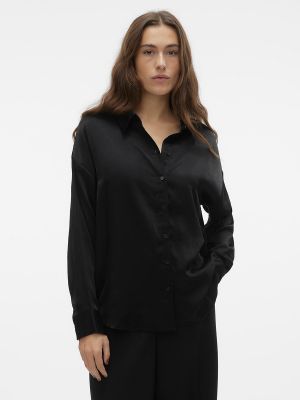 Camisa oversized Vero Moda negro