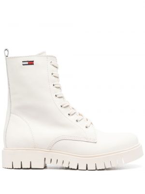 Ankle boots Tommy Jeans białe