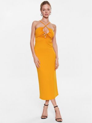 Φόρεμα Sisley κίτρινο