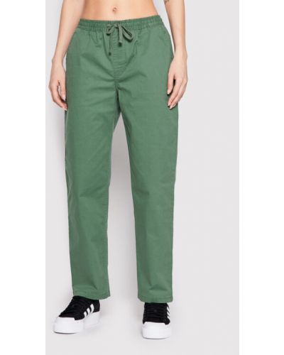 Pantaloni cu croială lejeră Vans verde