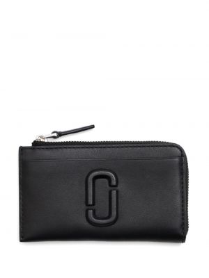 Kožená peňaženka Marc Jacobs čierna