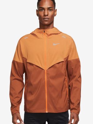 Ветровка Nike оранжевая