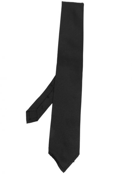 Jacquard selyem nyakkendő Dsquared2 fekete
