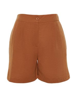 Bermuda kratke hlače Trendyol smeđa