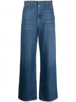 Voľné džínsy 3x1 modrá